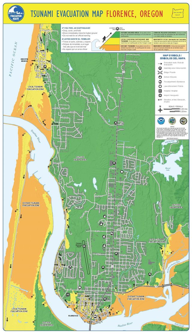 tsunami and earthquake information